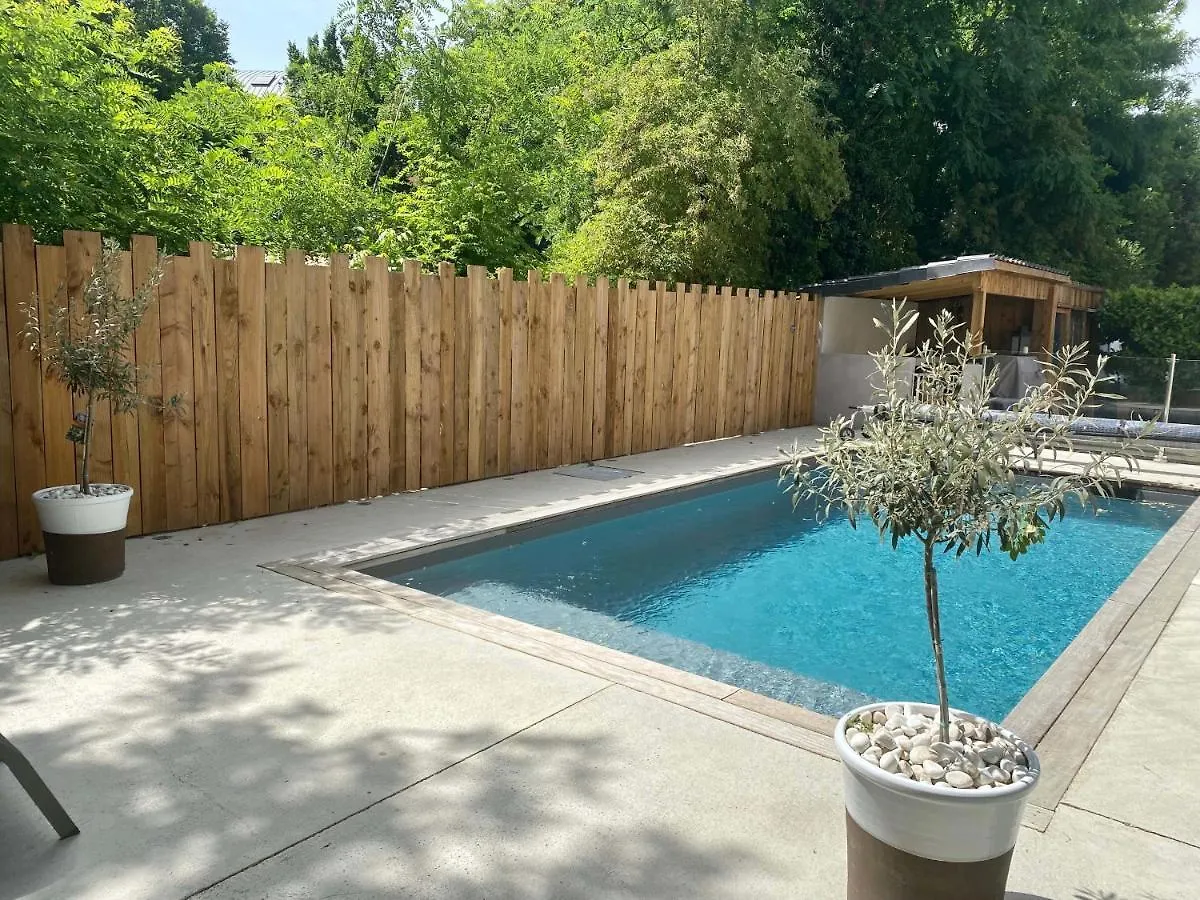 La Villa Garonne Avec Piscine Toulouse Frankrike